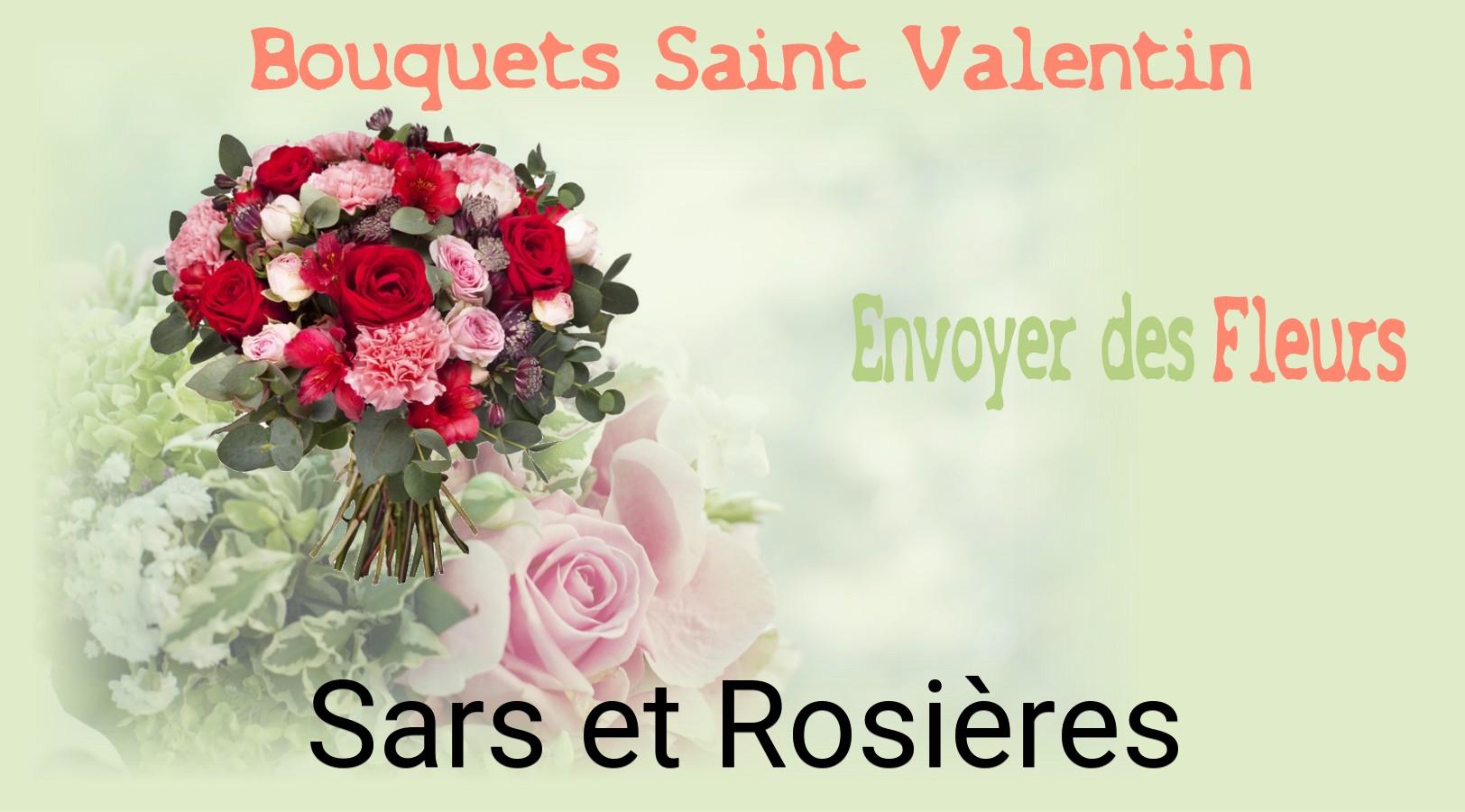 Roses de Saint-Valentin livrées à Sars-et-Rosières
